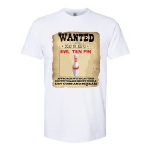 Evil Ten Pin 10 Funny Bowling Softstyle CVC T-Shirt