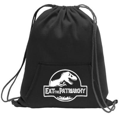 Eat The Patriarchy Feminist Essential Sweatshirt Cinch Pack Bag