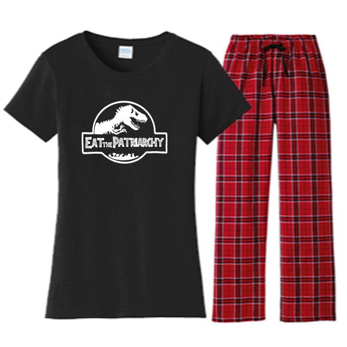 Eat The Patriarchy Feminist Essential Women's Flannel Pajama Set