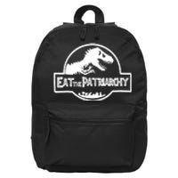 Eat The Patriarchy Feminist Essential 16 in Basic Backpack