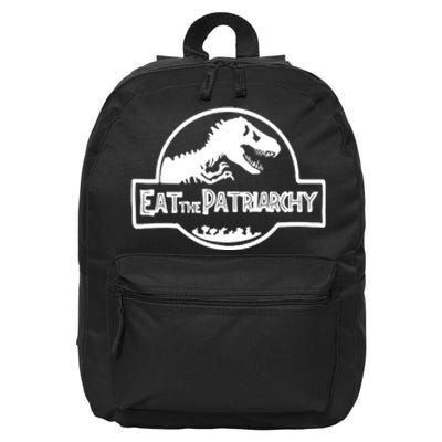 Eat The Patriarchy Feminist Essential 16 in Basic Backpack