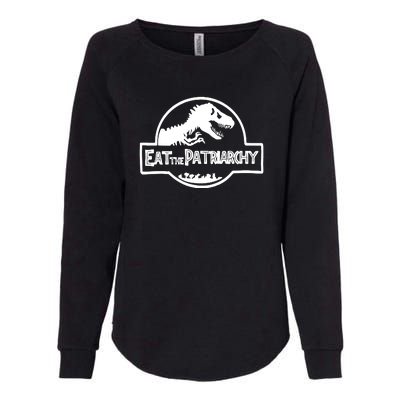 Eat The Patriarchy Feminist Essential Womens California Wash Sweatshirt