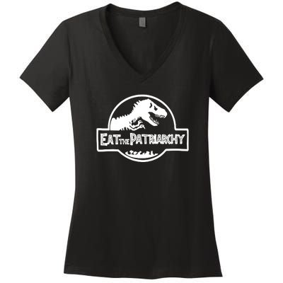 Eat The Patriarchy Feminist Essential Women's V-Neck T-Shirt