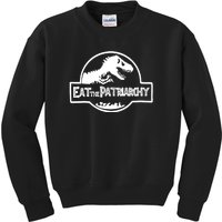 Eat The Patriarchy Feminist Essential Kids Sweatshirt