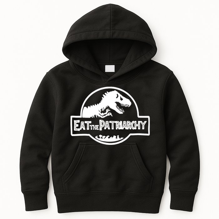 Eat The Patriarchy Feminist Essential Kids Hoodie