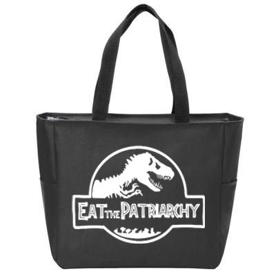 Eat The Patriarchy Feminist Essential Zip Tote Bag