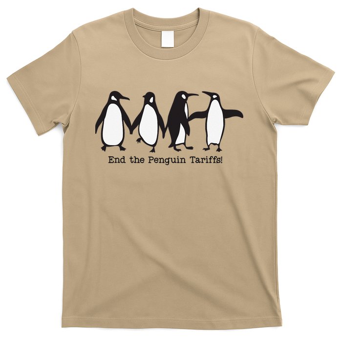 End The Penguin Tariffs Resist Penguins Against Tariffs T-Shirt