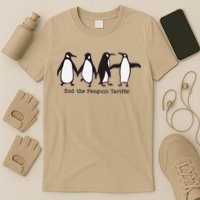 End The Penguin Tariffs Resist Penguins Against Tariffs T-Shirt