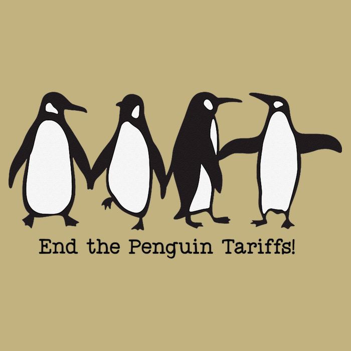 End The Penguin Tariffs Resist Penguins Against Tariffs T-Shirt