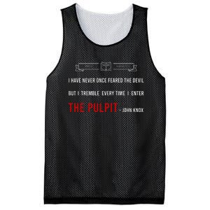 ENTER THE PULPIT  JOHN KNOX  Christian Pastor Appreciation Mesh Reversible Basketball Jersey Tank