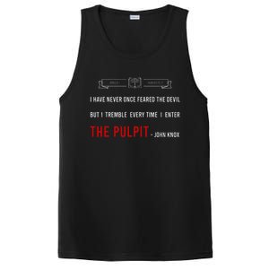 ENTER THE PULPIT  JOHN KNOX  Christian Pastor Appreciation PosiCharge Competitor Tank