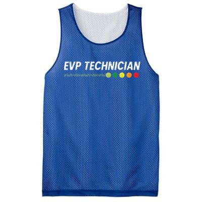 Evp Technician Paranormal Investigator Ghost Hunter Gift Mesh Reversible Basketball Jersey Tank