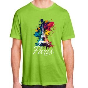 Eiffel Tower Paris Trip Holiday France Souvenir Adult ChromaSoft Performance T-Shirt