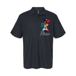 Eiffel Tower Paris Trip Holiday France Souvenir Softstyle Adult Sport Polo