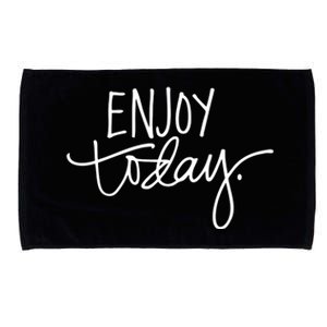 Enjoy Today Positive Microfiber Hand Towel