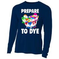 Easter Teeshirt Prepare To Dye Easter Day Cooling Performance Long Sleeve Crew