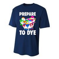 Easter Teeshirt Prepare To Dye Easter Day Performance Sprint T-Shirt