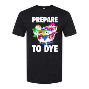 Easter Teeshirt Prepare To Dye Easter Day Softstyle CVC T-Shirt