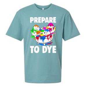 Easter Teeshirt Prepare To Dye Easter Day Sueded Cloud Jersey T-Shirt