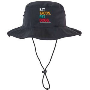 Eat Tacos. Pet Dogs Tacos And Wigglebutts Legacy Cool Fit Booney Bucket Hat