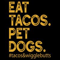Eat Tacos Pet Dogs Tacos And Wigglebutts Impact Tech Backpack