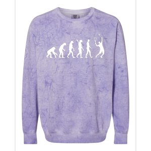 Evolution Tennis Player Colorblast Crewneck Sweatshirt