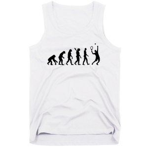 Evolution Tennis Player Tank Top