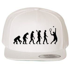 Evolution Tennis Player Wool Snapback Cap