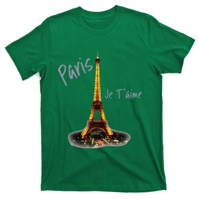 Eiffel Tower Paris Vintage I Love Paris France T-Shirt