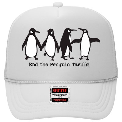 End The Penguin Tariffs Resist Penguins Against Tariffs  Trucker Hat