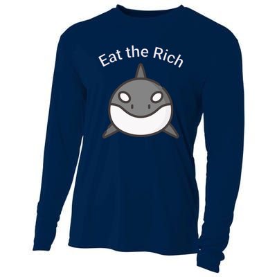 Eat The Rich Uaw Strike Killer Whale Cooling Performance Long Sleeve Crew