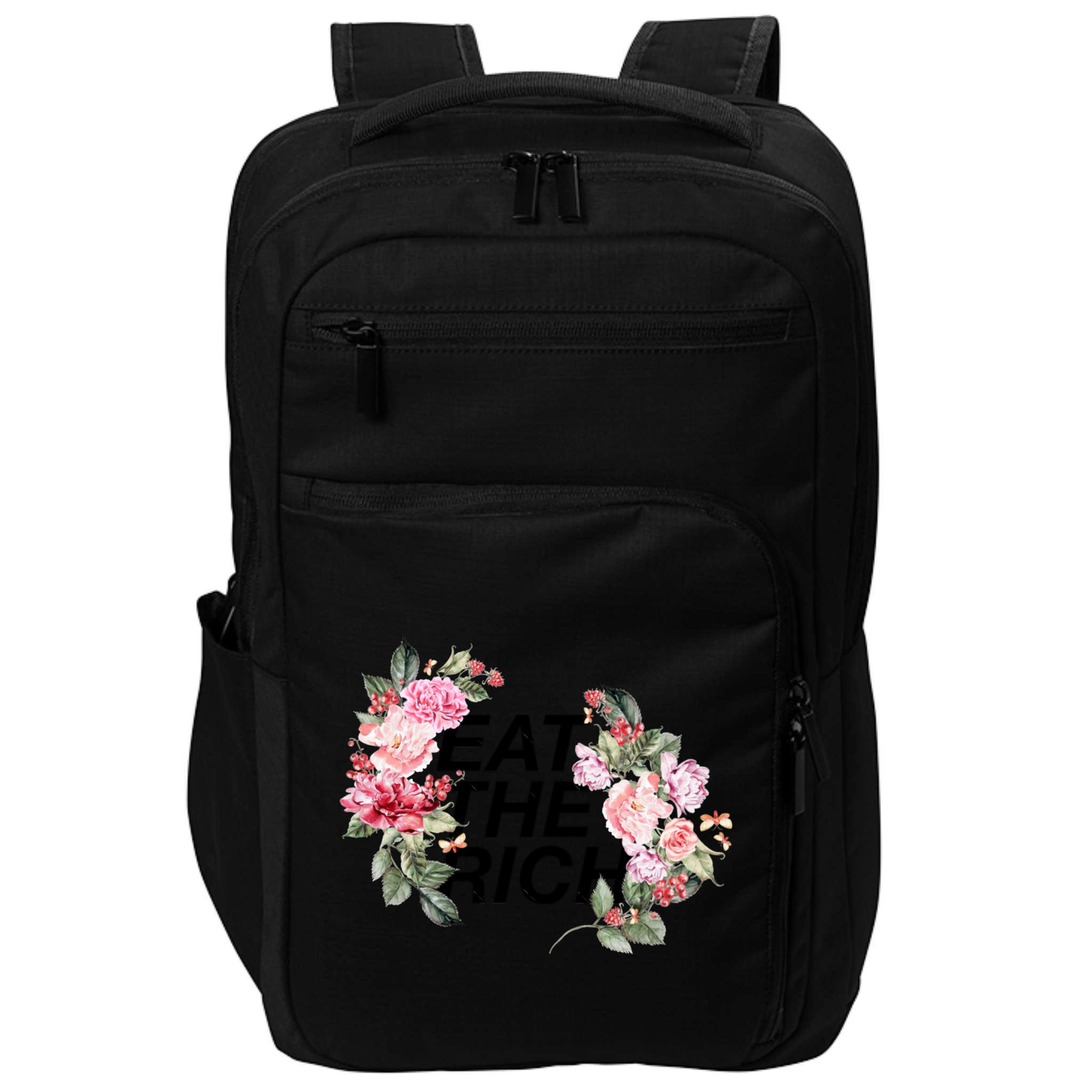 Eat The Rich Floral Impact Tech Backpack