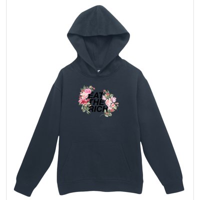 Eat The Rich Floral Urban Pullover Hoodie