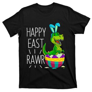 Easter T Rex Dinosaur Bunny Egg Costume Happy Eastrawr T-Shirt