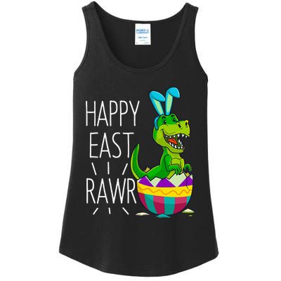 Easter T Rex Dinosaur Bunny Egg Costume Happy Eastrawr Ladies Essential Tank