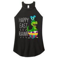 Easter T Rex Dinosaur Bunny Egg Costume Happy Eastrawr Women's Perfect Tri Rocker Tank