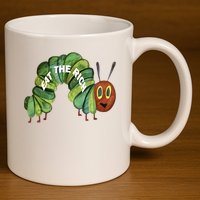 Eat The Rich 11oz C Handle Ceramic Mug