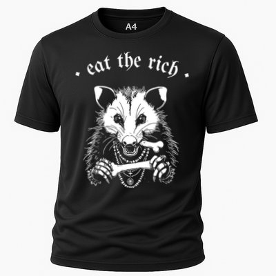 Eat The Rich Possum Anti Fascist Performance Shirt