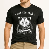 Eat The Rich Possum Anti Fascist Cooling Performance Crew T-Shirt