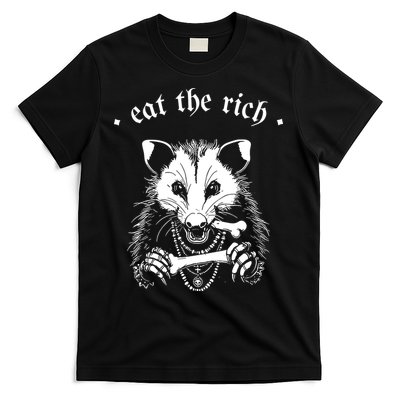 Eat The Rich Possum Anti Fascist T-Shirt