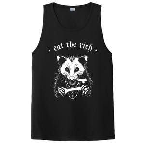 Eat The Rich Possum Anti Fascist PosiCharge Competitor Tank