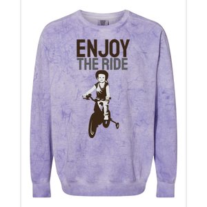 Enjoy The Ride Colorblast Crewneck Sweatshirt