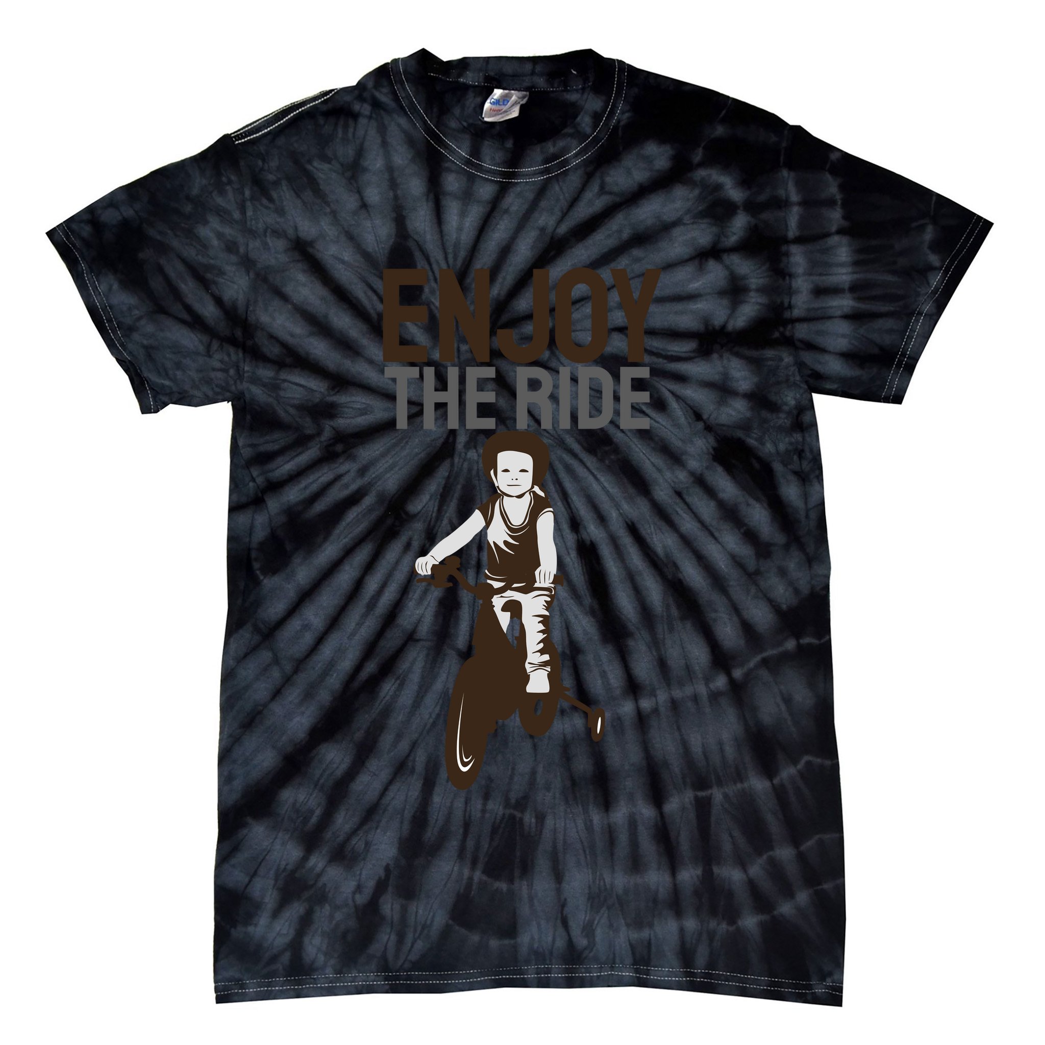 Enjoy The Ride Tie-Dye T-Shirt