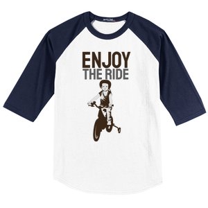 Enjoy The Ride Baseball Sleeve Shirt