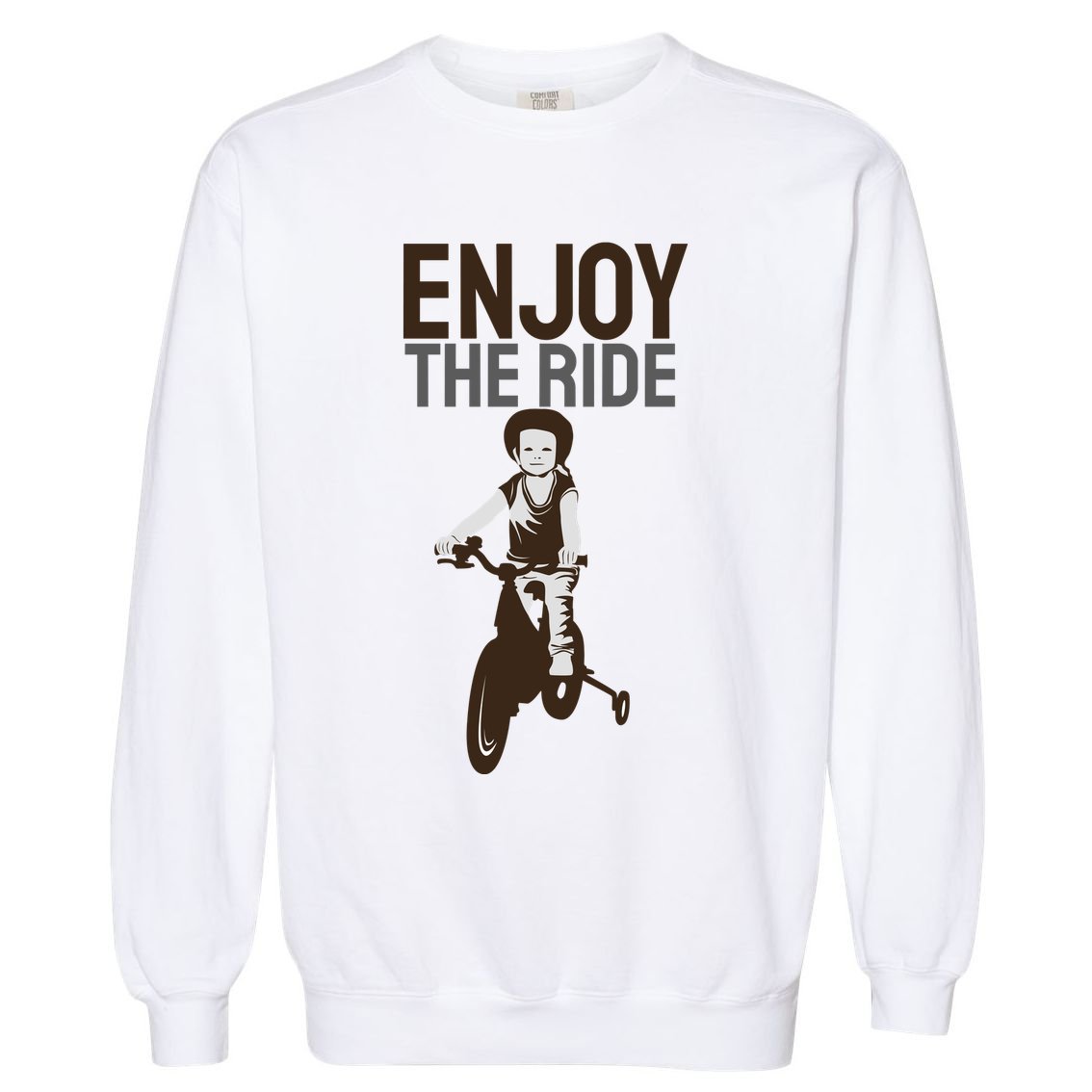 Enjoy The Ride Garment-Dyed Sweatshirt