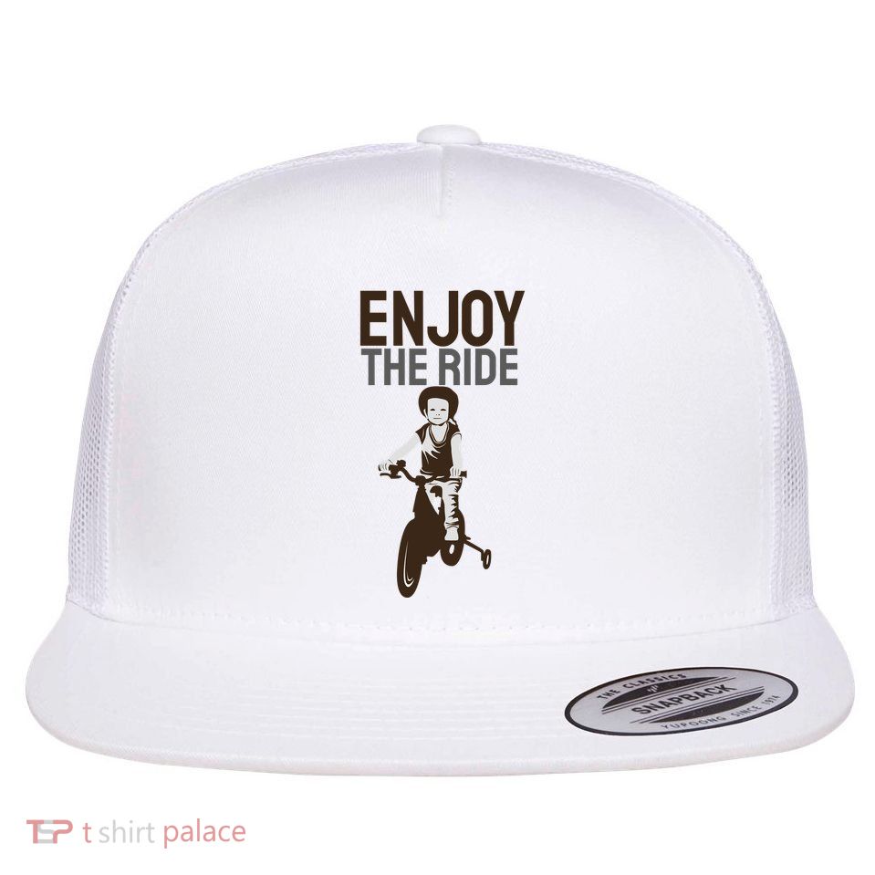 Enjoy The Ride Flatbill Hat