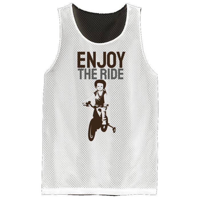 Enjoy The Ride Mesh Reversible Basketball Jersey Tank