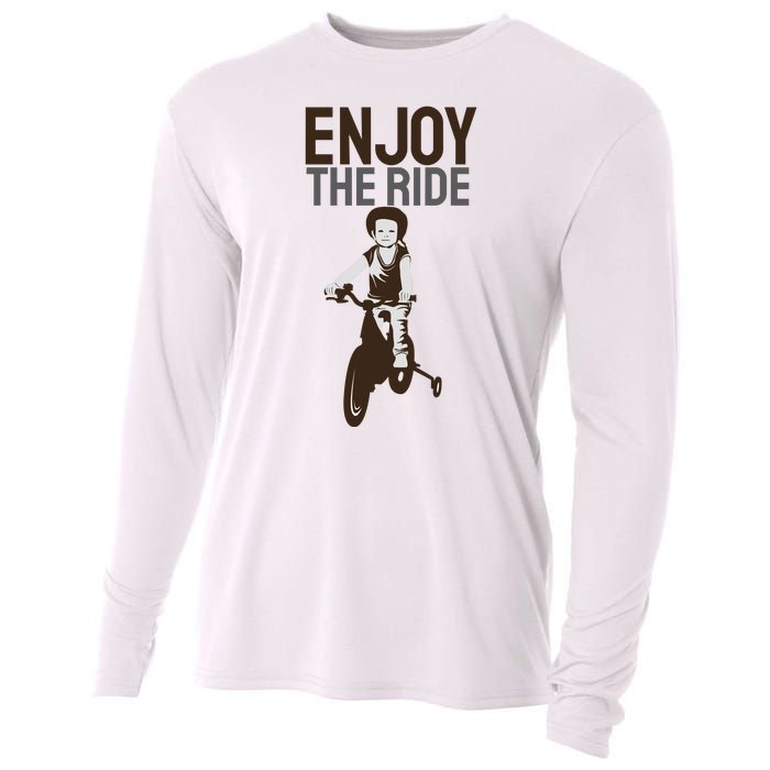 Enjoy The Ride Cooling Performance Long Sleeve Crew