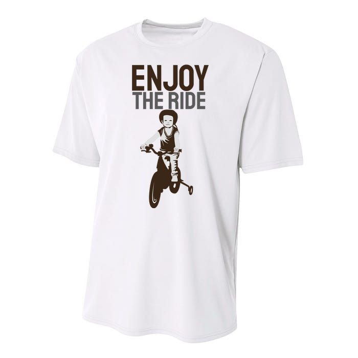 Enjoy The Ride Performance Sprint T-Shirt