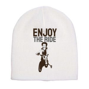 Enjoy The Ride Short Acrylic Beanie